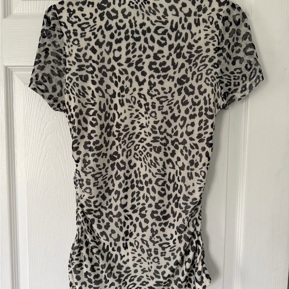 Leopard Print Women's Top